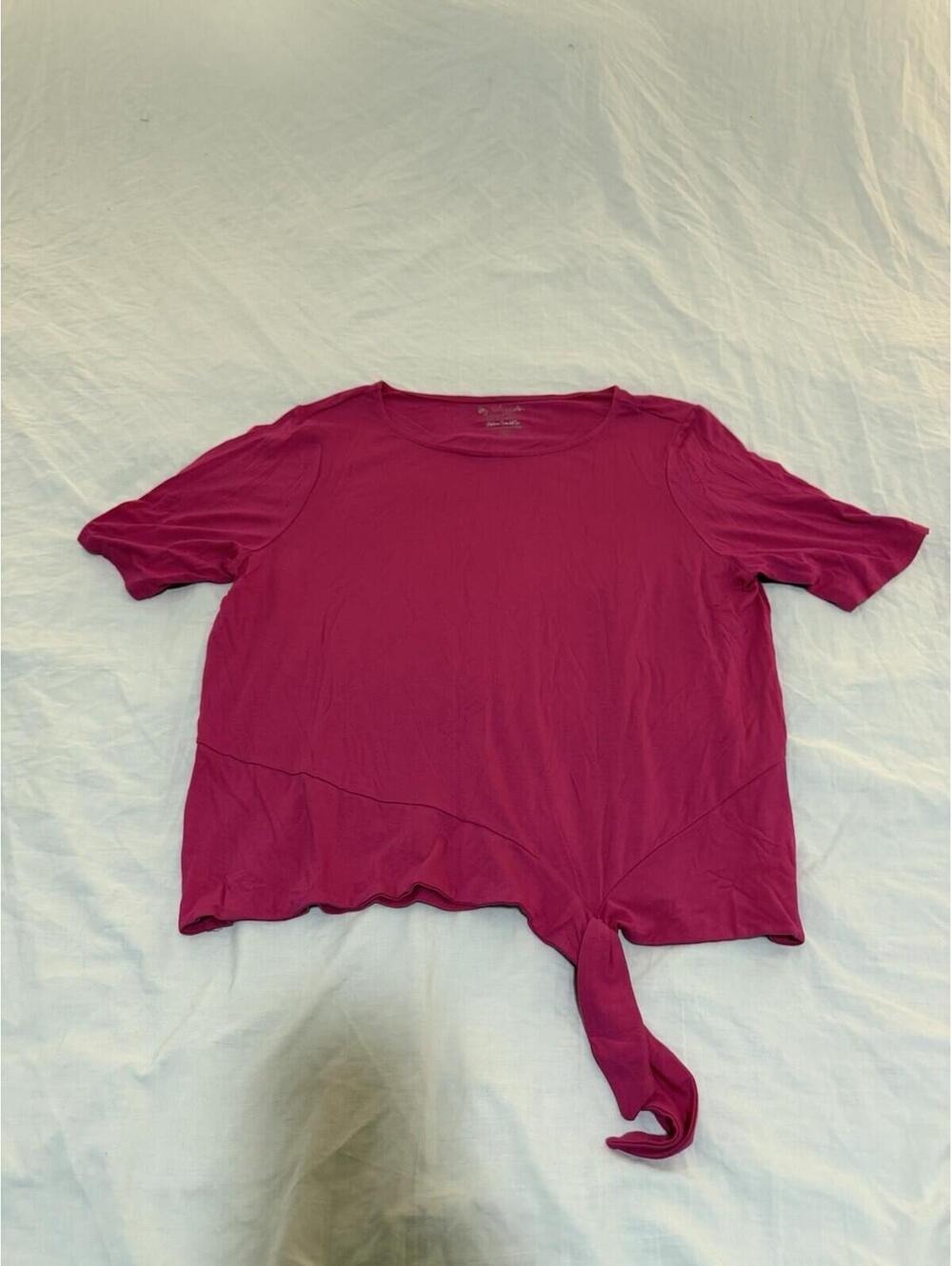 Additions By Chico’s Pink Berry Short Sleeve Top Womens Size 3 (Size 16) 172